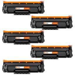 PcCom Essential HP W1390X/139X Tóner Compatible Negro Pack 5