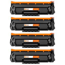 PcCom Essential HP W1390A/139A Tóner Compatible Negro Pack 4