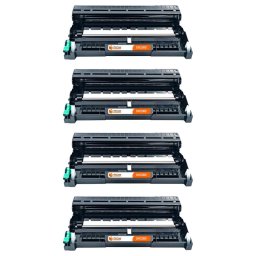 PcCom Essential Brother DR3300 Tambor Compatible Negro Pack 4