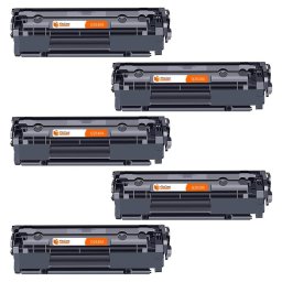 PcCom Essential HP Q2610A/10A Tóner Compatible Negro Pack 5