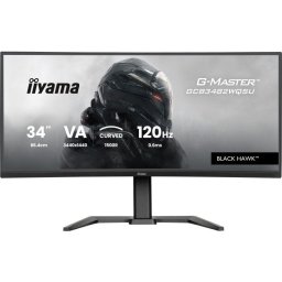 iiyama G-Master GCB3482WQSU-B1 34" VA CURVO UWQHD 120Hz 0.6ms FreeSync USB-A Altavoces Altura Ajustable