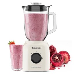 Batidora Taurus Optima Vintage Max 1500W 1,8L cristal Turbo crema