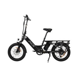 Bicicleta Eléctrica Pixar Plus7 500 W 48 V 20,4 Ah Neumáticos Anchos Negro