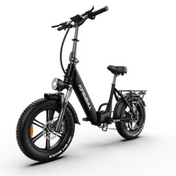 Bicicleta Eléctrica Maxturn Literider 2.0 500W 48V 13.5Ah 20" Negro