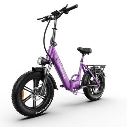 Bicicleta Eléctrica Maxturn Literider 2.0 500W 48V 13.5Ah 20" Morado