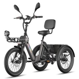 Bicicleta Eléctrica Fafrees F20 Mate II 250W 48V 20" Negro Intenso