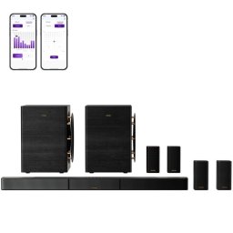 Ultimea Skywave Series Sistema de Cine en Casa 9.2.6 con Dolby Atmos y Surround Inalámbrico