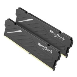 Memoria RAM KingBank KJXB DDR4 16GB 2x8GB UDIMM 3200MHz CL16 Negro XMP