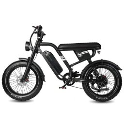 Bicicleta Eléctrica Maxturn Mx10 500W 48V 13.5Ah Frenos Hidráulicos Negro