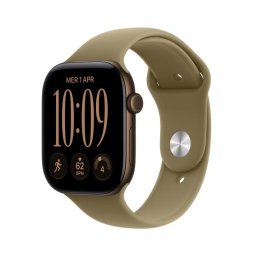 Apple Watch Series 12 GPS + Cellular 46mm Caja de Aluminio Bronce con Correa Deportiva Oliva M/L