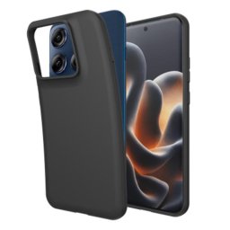 Funda para móvil Just in Case Cover case TPU negro para Motorola Edge 70 Pro