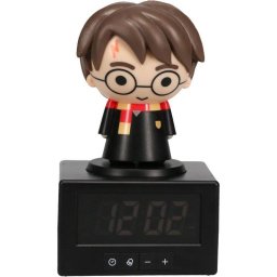 Reloj Despertador Digital Harry Potter Icon LED 12/24h