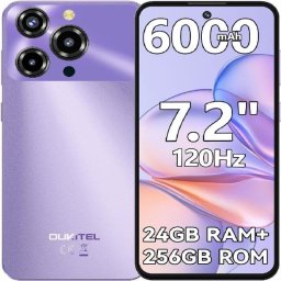 Oukitel C69 4G 8GB 7.2" 256GB Morado batería grande