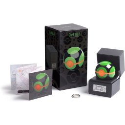 Bola Réplica Electrónica Die Cast Pokemon Dusk Ball Verde