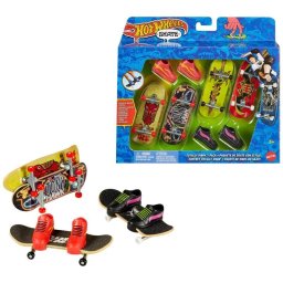 Multipack Hot Wheels Skate Action Pack 4 Skates Inspirado en Tony Hawk