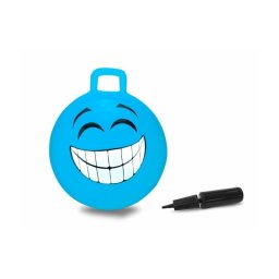 Pelota saltarina JAMARA Hop Ball Smile azul, desde 1 año