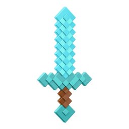 Espada de Juguete Matel Minecraft Espada de Diamante Infantil