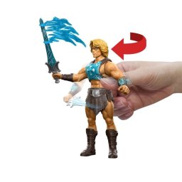 Figura de Acción MATTEL Masters of the Universe He-Man Tajos con Espada del Poder 14 cm