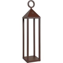 Rossini Illuminazione Lámpara de mesa led de aluminio corten 43 cm