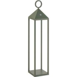 Rossini Illuminazione Lámpara de mesa de aluminio verde 2,2W 67cm