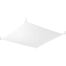 Sollux Lighting Lámpara de techo blanco tela alt. 15 cm