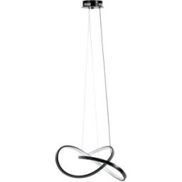 Koketto Home Lámpara colgante LED negra en diseño moderno y minimalista