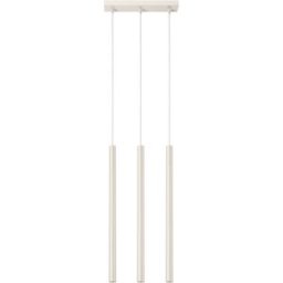 Sollux Lighting Lámpara de techo beige acero alt. 30 cm
