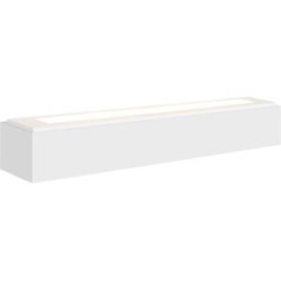 Nettlife Bambuskäfig - aplique de pared de plástico, blanco, 52 cm, g9