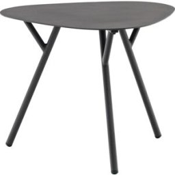 PORTMOBEL Mesa auxiliar diam.60 exterior y jardín de aluminio antracita