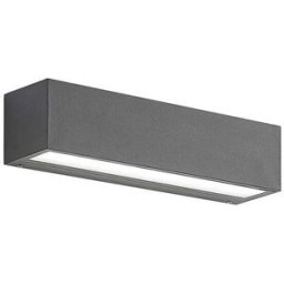 Lucande Lámpara de pared led exterior de aluminio negro