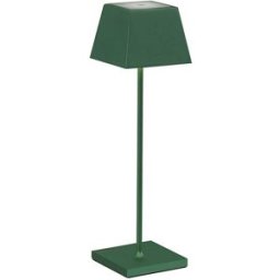 Lámpara mesa led rossini illuminazione aluminio verde bosque 2.2w