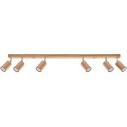 Sollux Lighting Lámpara de techo roble madera alt. 20 cm
