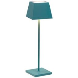 Lámpara mesa rossini illuminazione aluminio azul 2.2w ip54 regulable