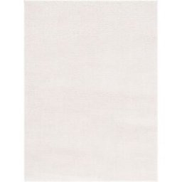 Safavieh Alfombra sólido y tonal de poliéster blanco, 274 x 366 cm