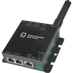 GUDE 7214-12 - Sensor de LAN, temperatura, humedad del aire, PoE