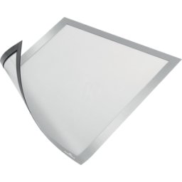DURABLE 486923 - Marco de información, a4, magnético, plateado, 5 unidades