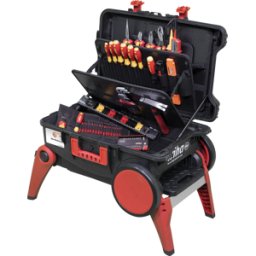 WIHA 45734 - Juego de herramientas, caja de herramientas XXL 4 Electric, 81 p