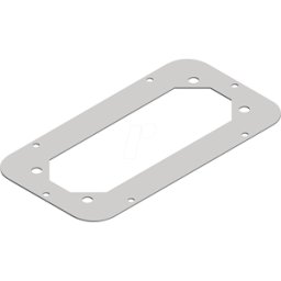 SCHNEIDER ELECTRIC NSYTLFFL - Placa de entrada de cable, recorte FL21, vivienda S3D