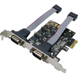 LOGILINK PC0031 - 2 puertos, 2x serie, tarjeta PCIe
