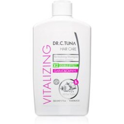 Dr. C. Tuna Garlic & Capixyl Champú Reparador Para Cabello Fino Y Dañado 500 Ml