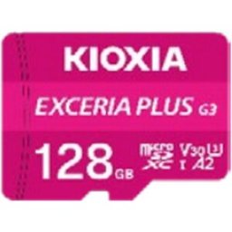KIOXIA Tarjeta de Memoria Exceria G3 SDXC UHS-I C10 U3 V30 A2 128GB