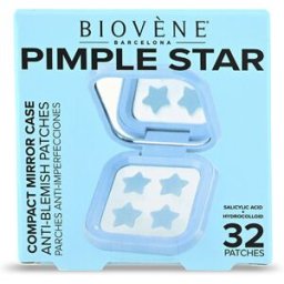 Biovene Pimple Star Patches & Mirror Case parches anti-imperfecciones 32 u