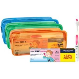 Fluorkin Infantil lote 3 pz
