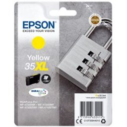 Epson 35XL - 20.3 ml - XL - amarillo - original - blíster - cartucho de tinta - para WorkForce Pro W