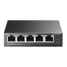 Tp-Link TL-SF1005LP switch No administrado Gigabit Ethernet (10/100) Negro - PoE