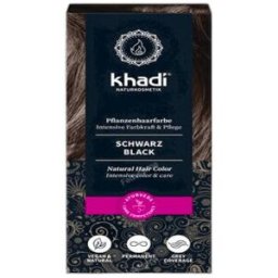 Khadi tinte herbal color negro 100gr.