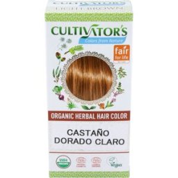 Cultivators castaño dorado claro tinte organico 100gr. ecocert