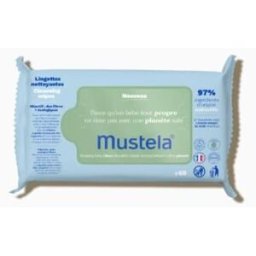 Mustela toallitas limpiadoras bebe-nio 70uds.