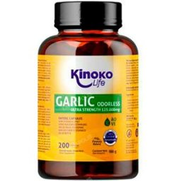 Kinoko life garlic oil (aceite de ajo) 200 cap.