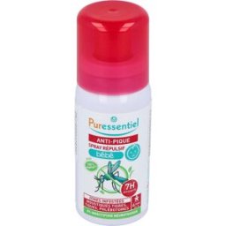 Puressentiel spray anti-pic repelente y calmante bebe 60ml.